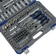 Набор инструментов профессиональный Haisser Black 1/4" и 3/8" и 1/2" 151 ед. 70257 (BP137504) - изображение 8