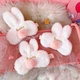 Маска для сна плюшевая "Кролик Fluffy". Повязка на глаза детская. Наглазная маска женская - изображение 4