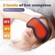 Маска массажер для сна с подогревом Relax Mask VT82-B. Повязка для сна и релакса - изображение 4
