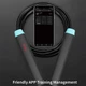 Умная скоростная скакалка с Bluetooth — скакалка на подшипниках со счётчиком прыжков и таймером - изображение 3