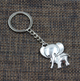 Брелок металлический для ключей, сумок, рюкзаков "Слоник / Elephant" Серебристый - изображение 3