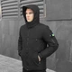 Зимняя Куртка Pobedov Motive B2 черная + Подарок Шеврон Флаг Украины размер 3XL - изображение 1
