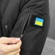 Зимняя Куртка Pobedov Motive B2 черная + Подарок Шеврон Флаг Украины размер 3XL - изображение 8