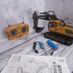 Экскаватор на радиоуправлении MST-YG258C поворотный 1:20 для детей с функцией движения и управления LS-468 - изображение 4