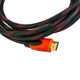 Высокоскоростной HDMI-HDMI кабель цифровое подключение для мониторов телевизоров Blu-ray игровых консолей HDTV HD Ready позолоченные контакты надежное оплетение 10 м (MD3999) - изображение 8