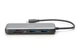 Док-станция Assmann USB-C, 8 портов, 2xHDMI, 3xUSB3.0, 1xRJ45, 1xSD, 1xMicroSD, 1xUSB-CPD DA-70915 Dark gray - изображение 2