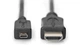 Кабель Assmann 4K HDMI 2M Type D to Type A DB-330109-020-S Black - изображение 1