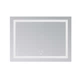Зеркало Lidz с LED-подсветкой Touch для ванной комнаты антизапотевания регулировка яркости (601249) - изображение 10
