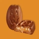 Шоколадні батончики Snickers Pumpkins Shaped Chocolate Candy Bar 6шт x 31г - зображення 2
