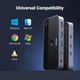Коммутатор USB-A,USB-C UGREEN CM687 адаптер с 2 кабелями передачи данных USB-C и пультом дистанционного управления Black (25098) - изображение 3