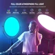 Разноцветная круглая светодиодная панель NEEWER GR18C RGB 65Вт с APP управлением 2500-8500К, 18 эффектов - изображение 2