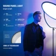 Разноцветная круглая светодиодная панель NEEWER GR18C RGB 65Вт с APP управлением 2500-8500К, 18 эффектов - изображение 5