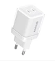 Сетевое Зарядное Устройство Proove Pure GaN Max 67W (Type-C + Type-C) White - изображение 1