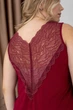 Изысканный комплект с кружевом батал Км1225п Марсала, 3XL - изображение 6