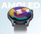 Смарт-годинник Zeblaze Btalk 3 Pro (голосові дзвінки, тонометр, пульсиметр, HD Amoled) протиударний та водостійкий. Space Gray - изображение 5