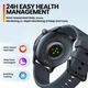 Смарт-годинник Zeblaze Btalk 3 Pro (голосові дзвінки, тонометр, пульсиметр, HD Amoled) протиударний та водостійкий. Space Gray - изображение 11