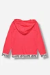 Кофта подростковая для девочки розового цвета с принтом Fashion рост 164 (207522) - изображение 2