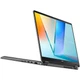 Ноутбук ASUS Vivobook 14 Flip TP3407SA Intel® Core™ Ultra 7 258 В до 4, 8 ГГц, 14'', WUXGA, OLED, сенсорний екран, 32 ГБ LPDDR5x, 1 ТБ SSD, Intel® Arc™, Windows 11 Pro, матовий сірий - зображення 7