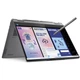 Ноутбук Lenovo Yoga 7 2- в- 1 14ILL10 Intel® Core Ultra 7 256 В до 4, 8 ГГц, 14 WUXGA, OLED, сенсорным экраном, 16 ГБ LPDDR5x, 1 ТБ SSD, Intel® Arc™, Windows 11 Pro, Luna Grey - изображение 9