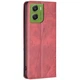 Чехол-книжка с кармашками UniCase Geometric Pattern для Motorola Moto G06 - Red - изображение 3