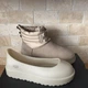 Жіночі уггі с Галошами Бежеві Замш Унісекс UGG Classic Mini Lace-Up Beige Suede (38, бежевий) - изображение 7