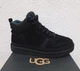 Чоловічі уггі Кросівки Зимові Замшеві Чорні UGG Highland Hi Heritage Black (41, чорний) - изображение 7