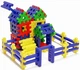 Конструктор з пазловим з'єднанням Toys Plast Кошкін будинок 67 великих деталей, пластик ИП.09.006 - зображення 2