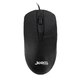 Проводная компьютерная мышь Jedel CP72 USB с оптическим сенсором 1000 DPI, черная - изображение 4
