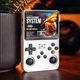 Портативная игровая консоль Data Frog R36S Белый 64 ГБ 1 ГБ встроенный аккумулятор с ретро-играми и экраном (R36S) - изображение 6