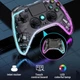 Беспроводной Джойстик для PS4 и ПК прозрачный с RGB подсветкой и Bluetooth - изображение 4