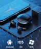 Бездротові стерео навушники Lenovo GM2 Pro, iPhone та Android, Bluetooth 5.4, Type C, ENC, ігровий режим, з мікрофоном. Black - зображення 6
