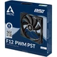 Вентилятор Arctic F12 PWM PST Black (ACFAN00200A) - изображение 4