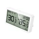 Термометр гигрометр с часами и будильником HOCO HX42 indoor electronic alarm clock 2xAAA White (6942007661270) - изображение 2