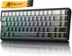 Ігрова Клавіатура ATTACK SHARK X68 HE Black gradient Магнітні світчі. Дротова 8000Hz/s. RGB Підсвічування, 68 keys, Switch 0.1mm. Rapid Trigger - изображение 1
