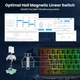 Ігрова Клавіатура ATTACK SHARK X68 HE Black contour Магнітні світчі. Дротова 8000Hz/s. RGB Підсвічування, 68 keys, Switch 0.1mm. Rapid Trigger - зображення 7