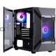 Корпус для ПК 1stPlayer D3-A-BK-1F7-14-1F7 без БП Black - изображение 1