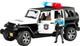 Zabawka Bruder Jeep Wrangler Unlimited Rubicon Police z figurką policjanta (02526) (955555911132510) - Outlet - obraz 1