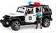 Zabawka Bruder Jeep Wrangler Unlimited Rubicon Police z figurką policjanta (02526) (955555911132510) - Outlet - obraz 2