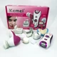 Женский эпилятор Kemei KM-3066 6 в 1 с массажером и уходом за кожей - изображение 1