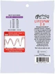 Струны для акустической гитары Martin MA175T Lifespan Treated 80/20 Bronze Custom Light Authentic Acoustic Guitar Strings 11/52 - изображение 2