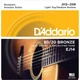 Струни для акустичної гітари D'Addario EJ14 80/20 Bronze Light Top/Medium Bottom 12/56 - зображення 1