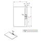 Душовий піддон Radaway Giaros D 900x800x40, білий - изображение 4