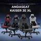 Крісло для геймерів Anda Seat Kaiser 3E XL Black (AD23YC-XL-08-B-PV/C-B01) ( 12192 ) - изображение 8