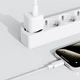 Кабель Type-C на Type-C ACEFAST C18-03 Braid Charging Data Cable (1.2m, 60W, 3A). White - изображение 6