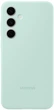 Чехол силиконовый Silicone Case для Samsung Galaxy S24 FE (6.7") Mint SM-S721 - изображение 1