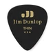 Медиаторы Dunlop 483P03TH Genuine Celluloid Black Thin Player's Pack (12 шт.) - изображение 2