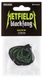 Медиаторы Dunlop PH112P.73 Hetfield's Black Fang Player's Pack 0.73 mm (6 шт.) - изображение 1