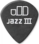 Медиаторы Dunlop 482P1.5 Tortex Pitch Black Jazz III Player's Pack 1.5 mm (12 шт.) - изображение 3