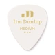 Медіатори Dunlop 483P01MD Genuine Celluloid Classic White Medium Player's Pack (12 шт.) - зображення 2