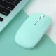 М’ятна безшумна мишка AppStyle mint Bluetooth + 2.4G — для ноутбука, ПК, планшета,Мишка бездротова подвійного режиму - изображение 1